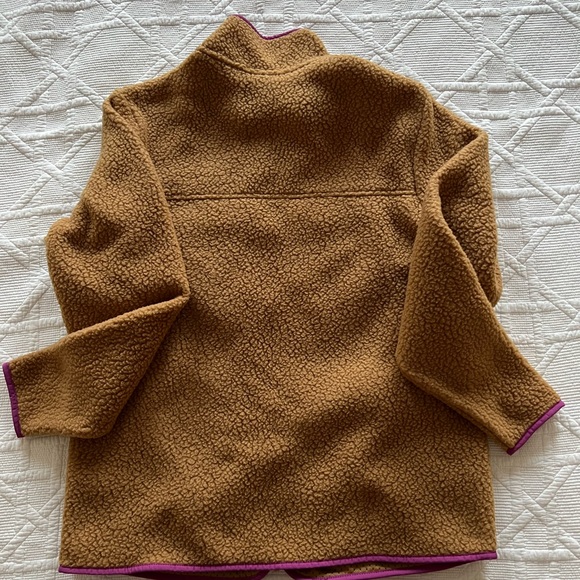 Patagonia women’s retro pile fleece sweater, L, nest brown - Picture 5 of 6